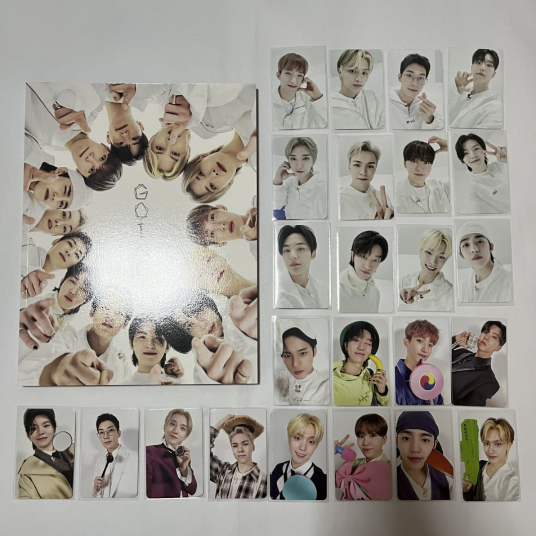 [SEVENTEEN] Going Magazine Vol.2 Sharing Photocards