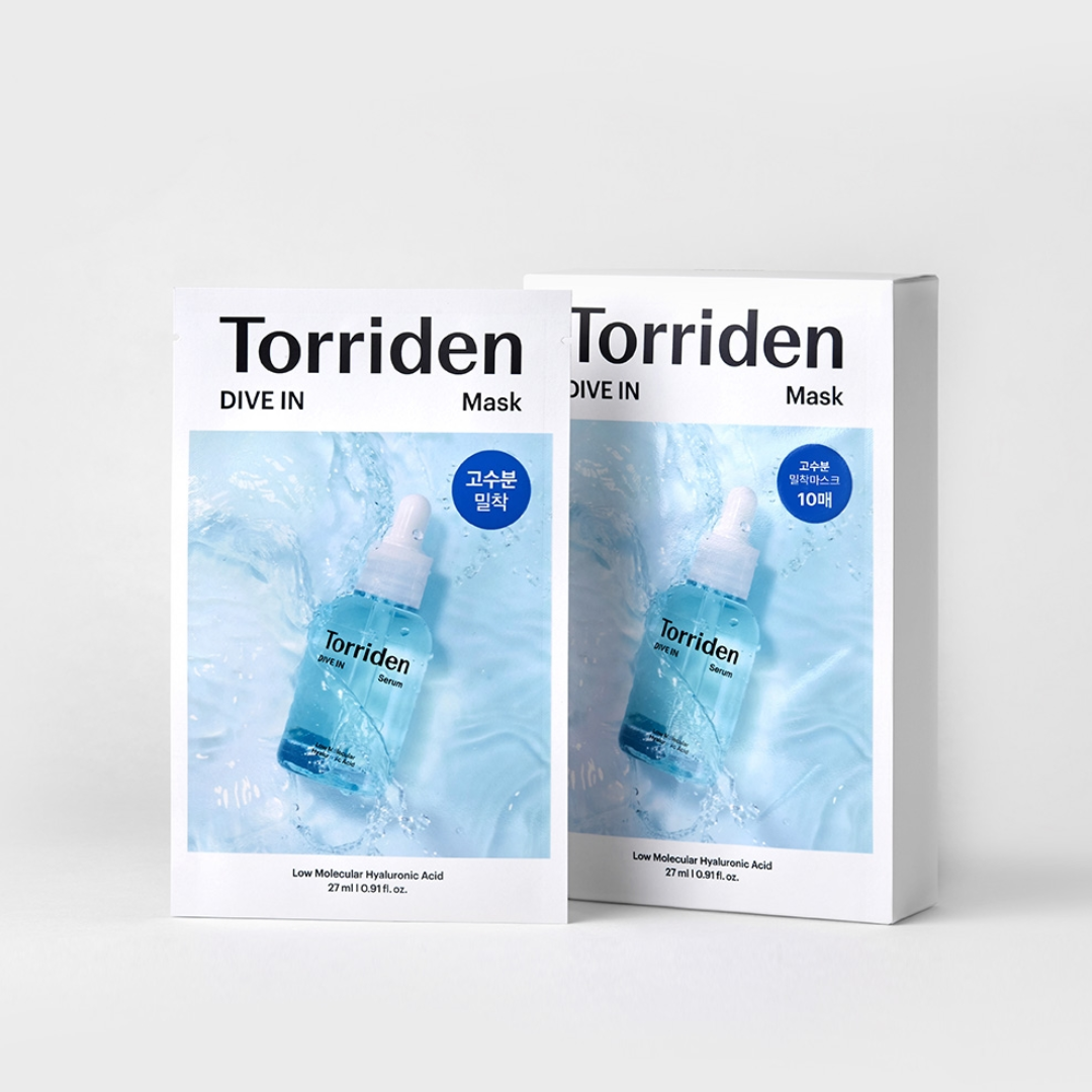 TORRIDEN Dive-In Low Molecule Hyaluronic Acid Mask Sheet 10P Set