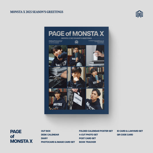 [GO] Monsta X - 2025 Season Greetings #GO_MonstaX_2025SSG