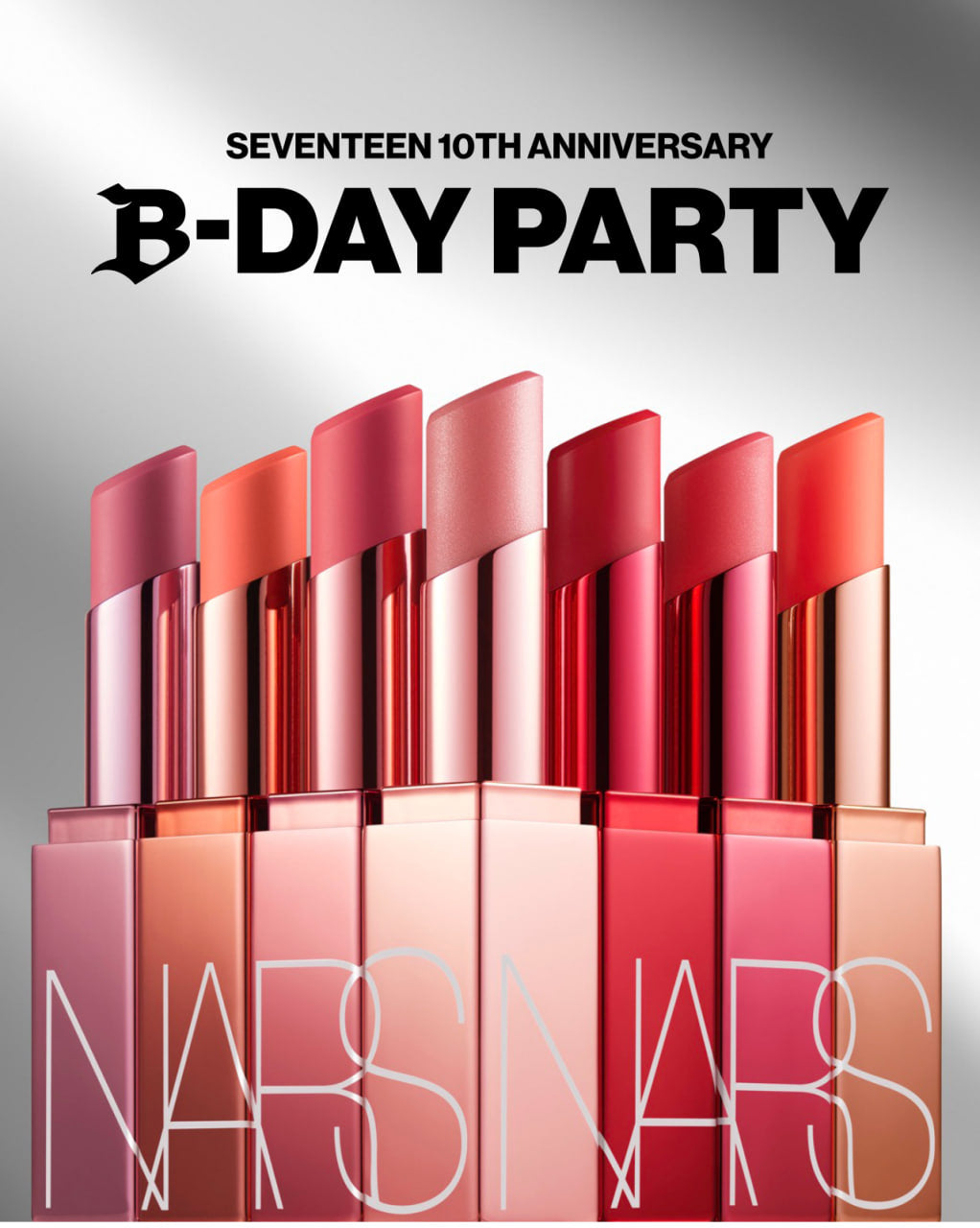 [GO] Seventeen - NARS - 10th Anniv #GO_SVT_NARS_10thAnniv