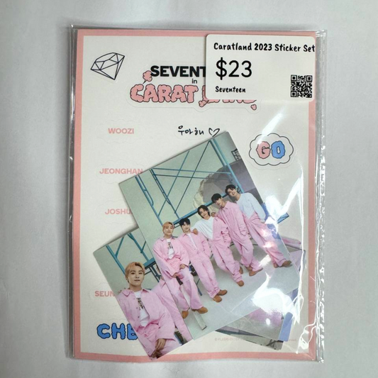 [Lockers] Seventeen - 2023 CARATLAND Sticker Set (Vocal Team)